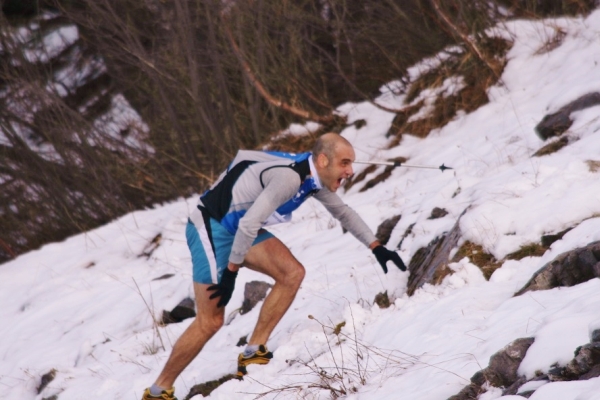 Ratti sulle ultime pendenze del Bobbio Vertical (Foto di Maurizio Castoldi)