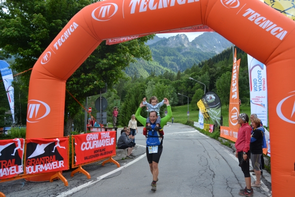 Cine al traguardo del Gran Trail Courmayeur 60 km