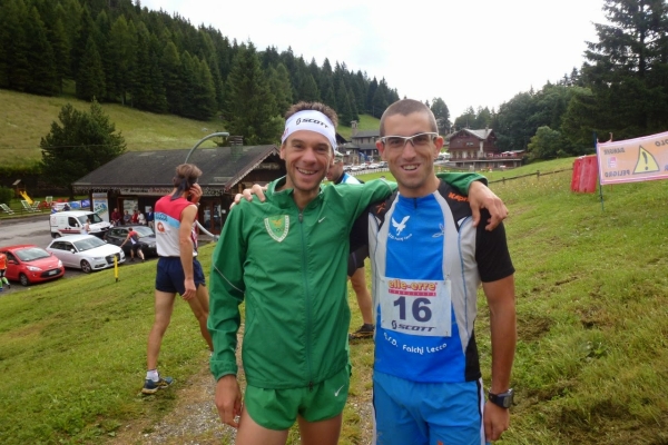 Marco De Gasperi e Tadd al Trail della Presolana