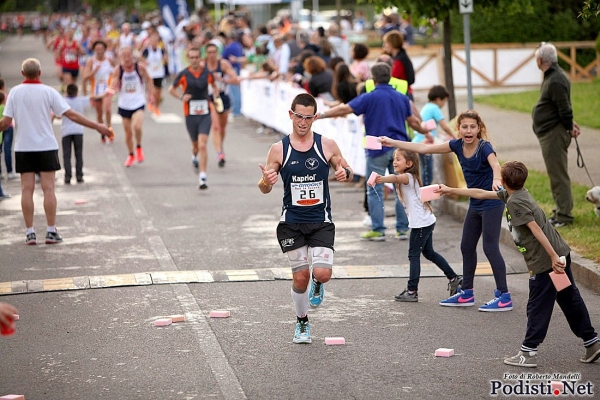 Taddeo Bertoldini alla Run In Seveso (foto Podisti.net)