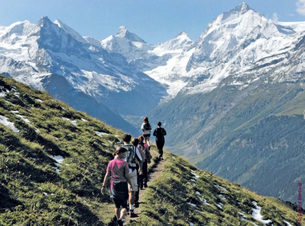 Un passaggio della Sierre-Zinal