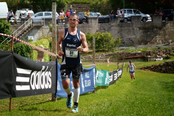 Taddeo in azione al Tour dei Laghi