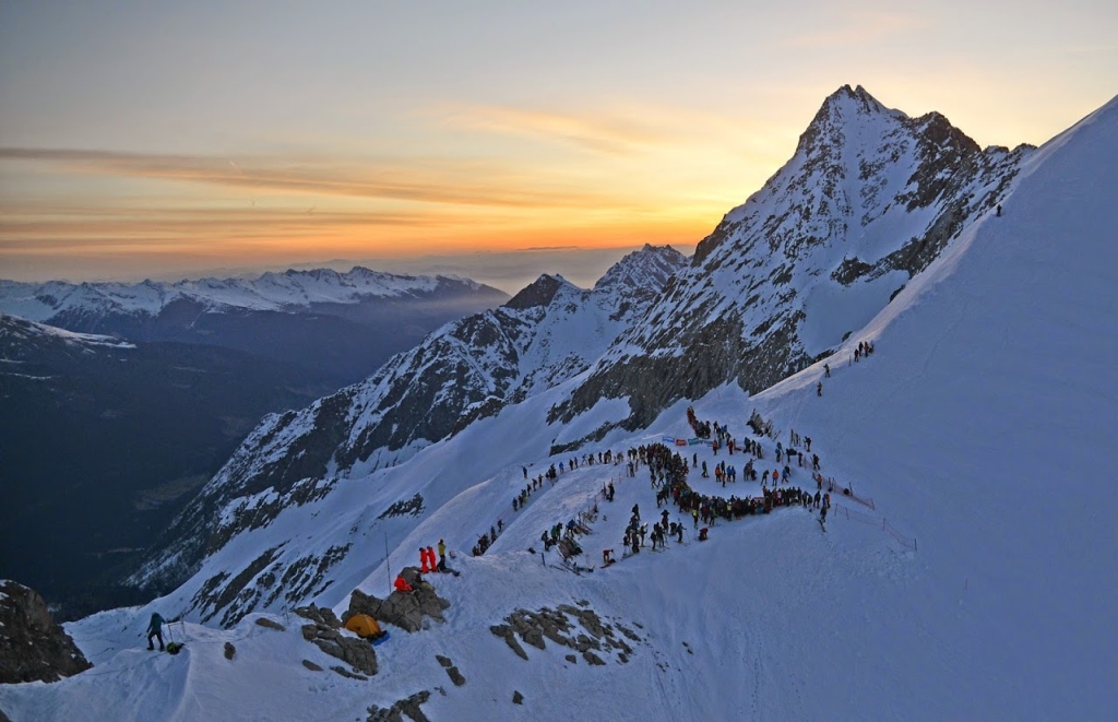 Un passaggio dell'Adamello Ski Raid (Foto Piazzi - Modica per Pegasomedia)