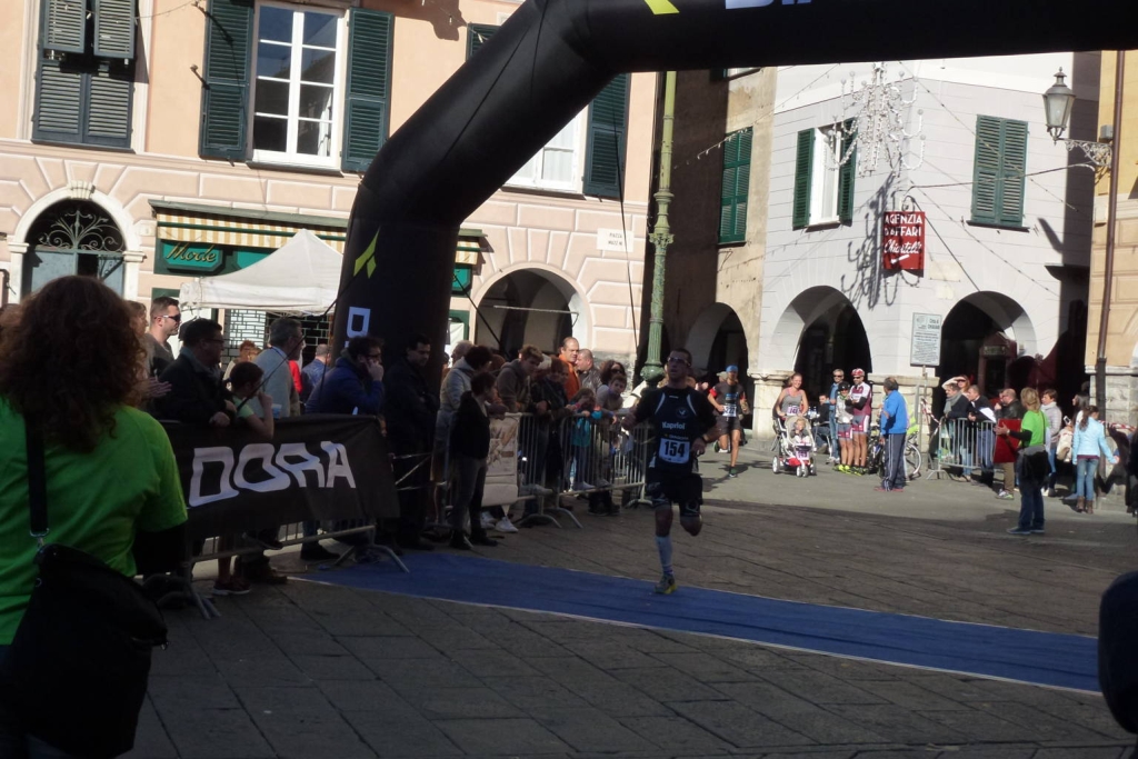 Taddeo taglia il traguardo della 10 km di Chiavari