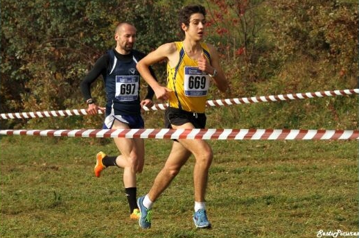 Giordano Montanari in gara al Trofeo Lanfritto-Maggioni