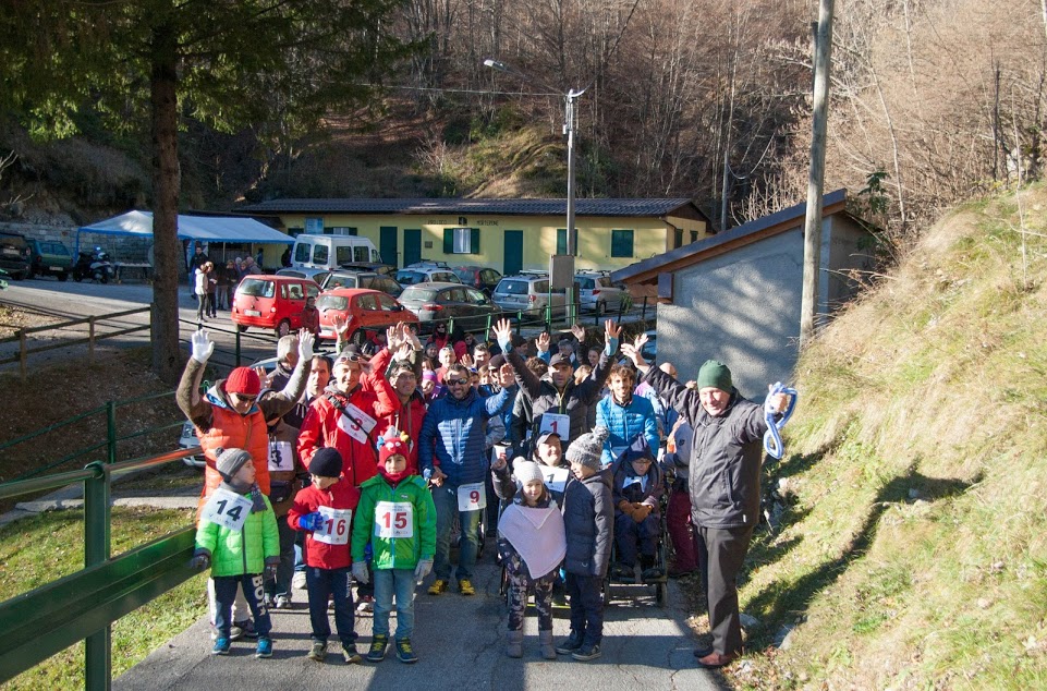 La partenza della Camminata 