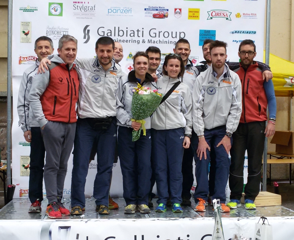 Alcuni Falchi presenti alla Monte Barro Running