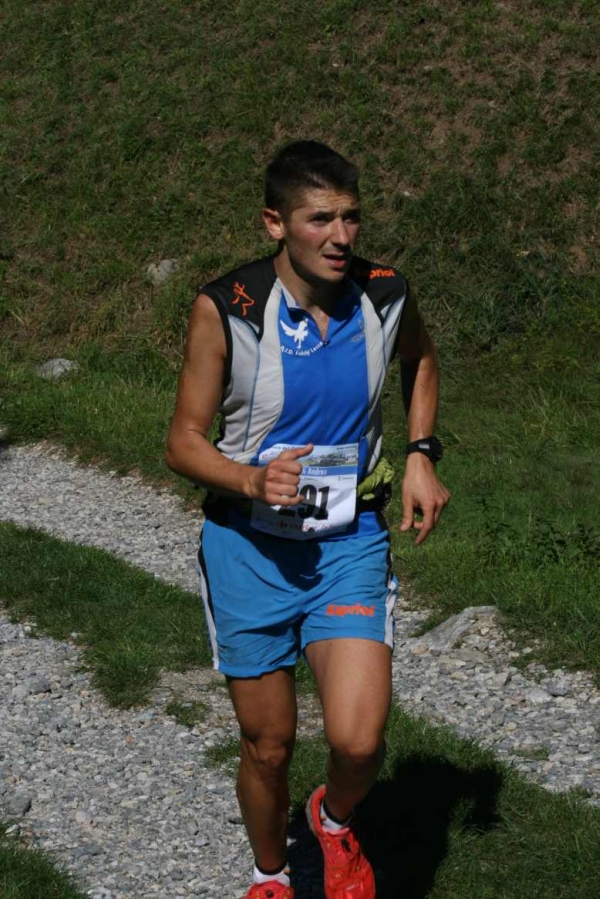 Andrea Grilli in azione alla ZacUP (Foto ValsassinaNews)