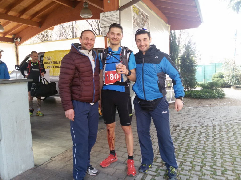 Sergio, Andrew e Ricky all'Electric Trail