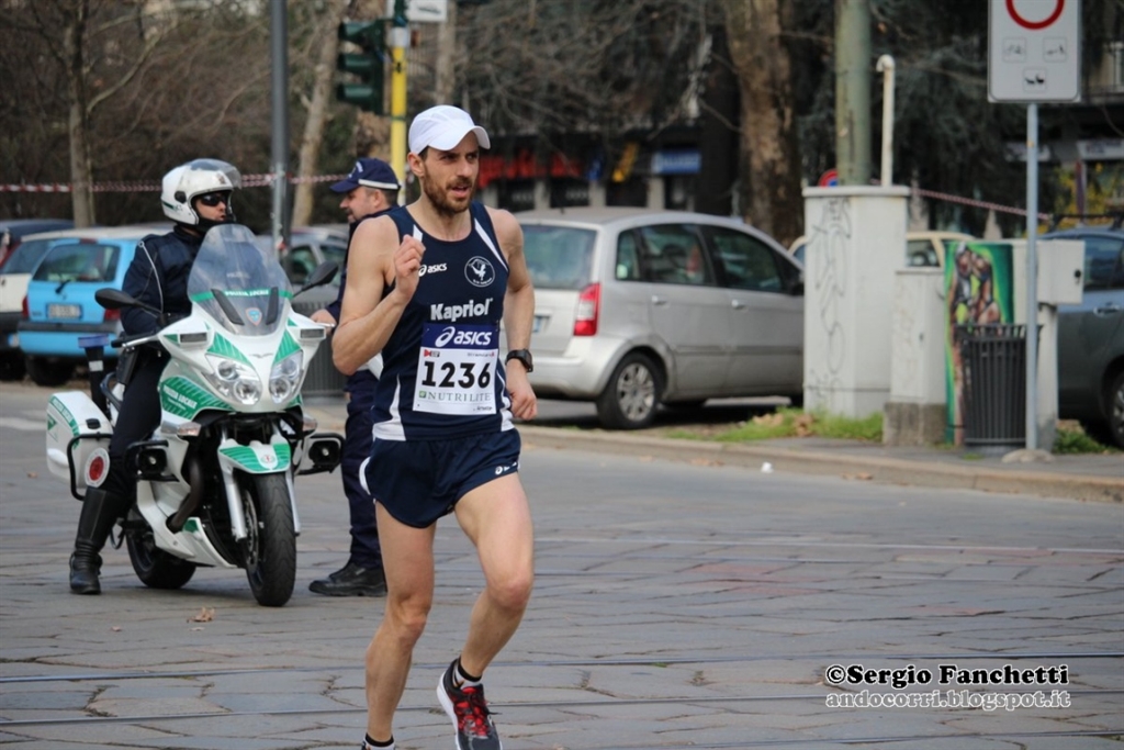 Paolone in azione alla Stramilano