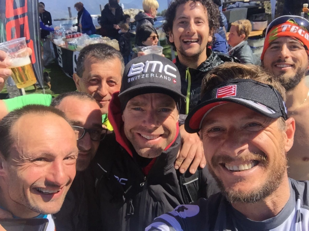 Vertical Lago di Como: tra gli atleti al via il falco Sergio e l'ex-ciclista Cadel Evans