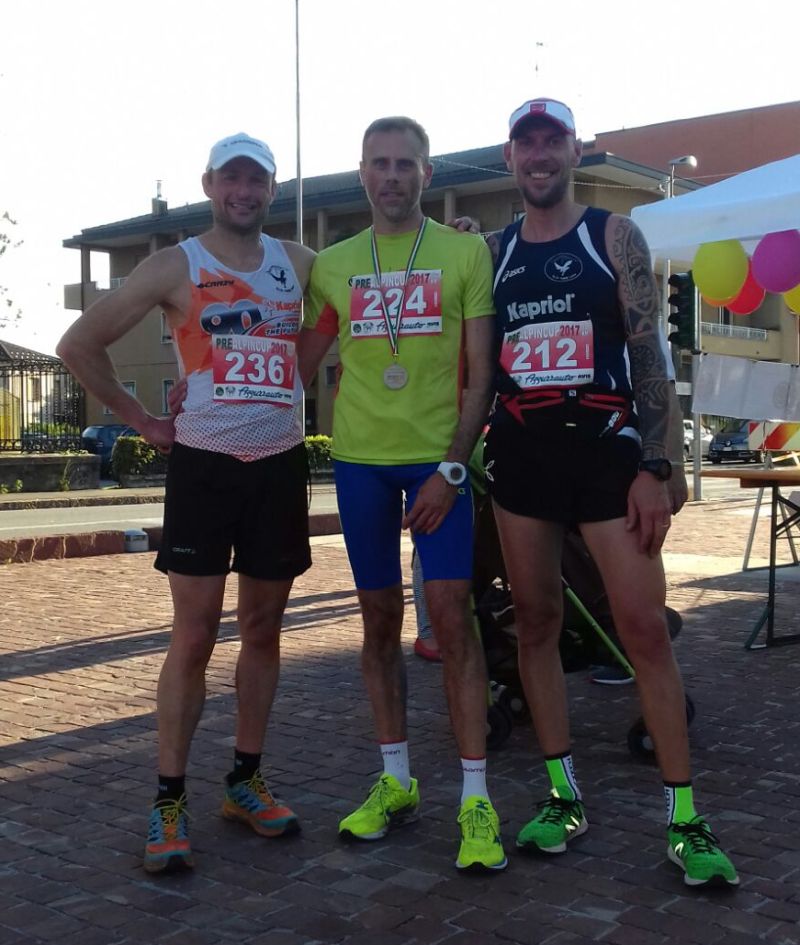 Sergio e Lele sul podio nella 10 km della Pre AlpinCup