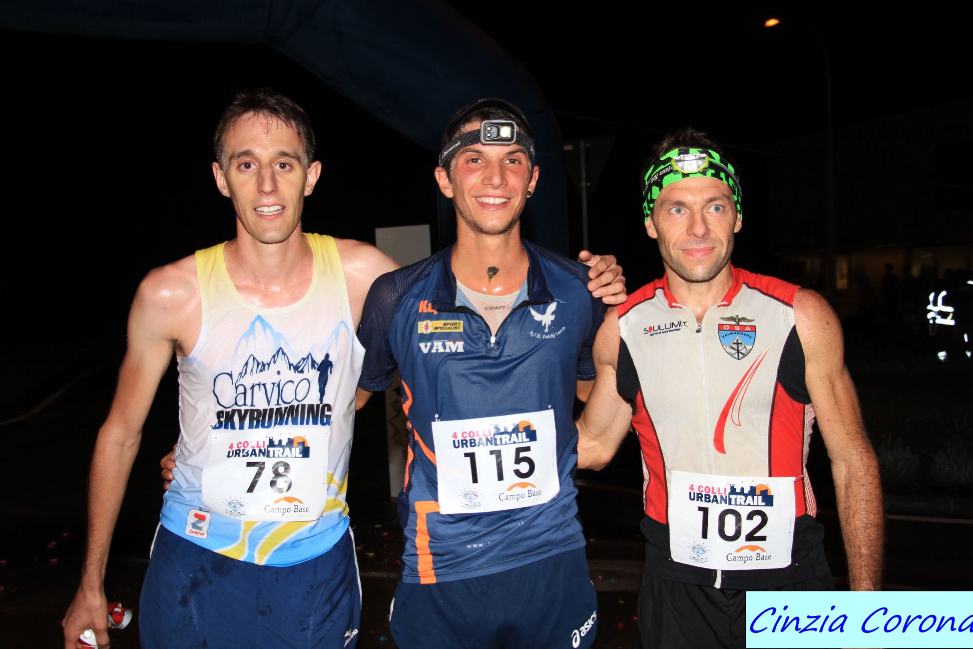 Danilo vince la 4 Colli Urban Trail (Foto C. Corona)