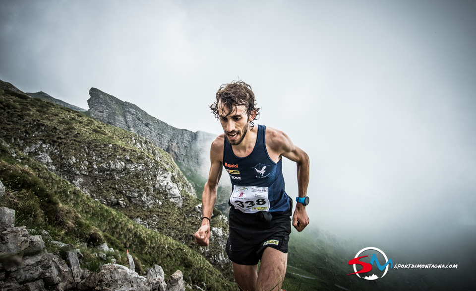 Paolino va a vincere la Grignone Extreme Vertical (Foto M. Torri)