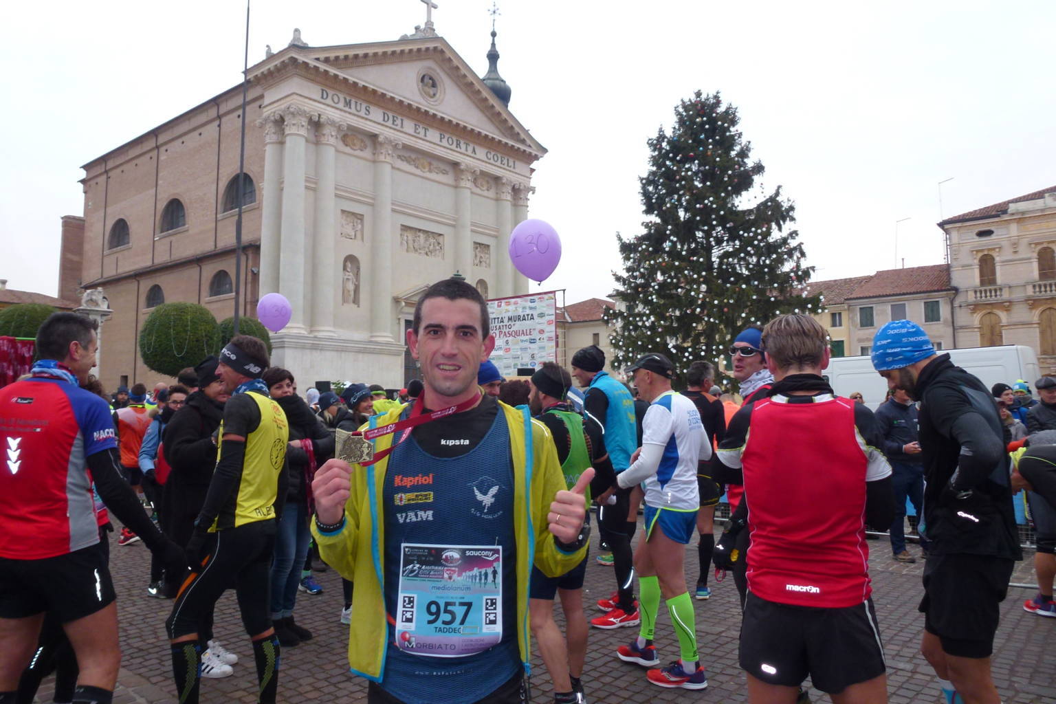 Taddeo al traguardo della Maratonina