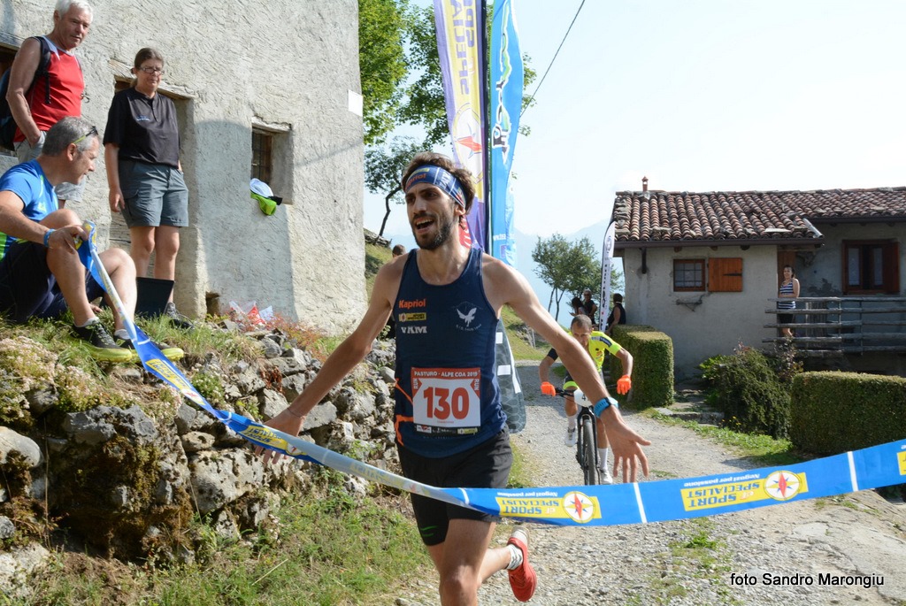 Paolino vince la Pasturo-Alpe Coa RUN