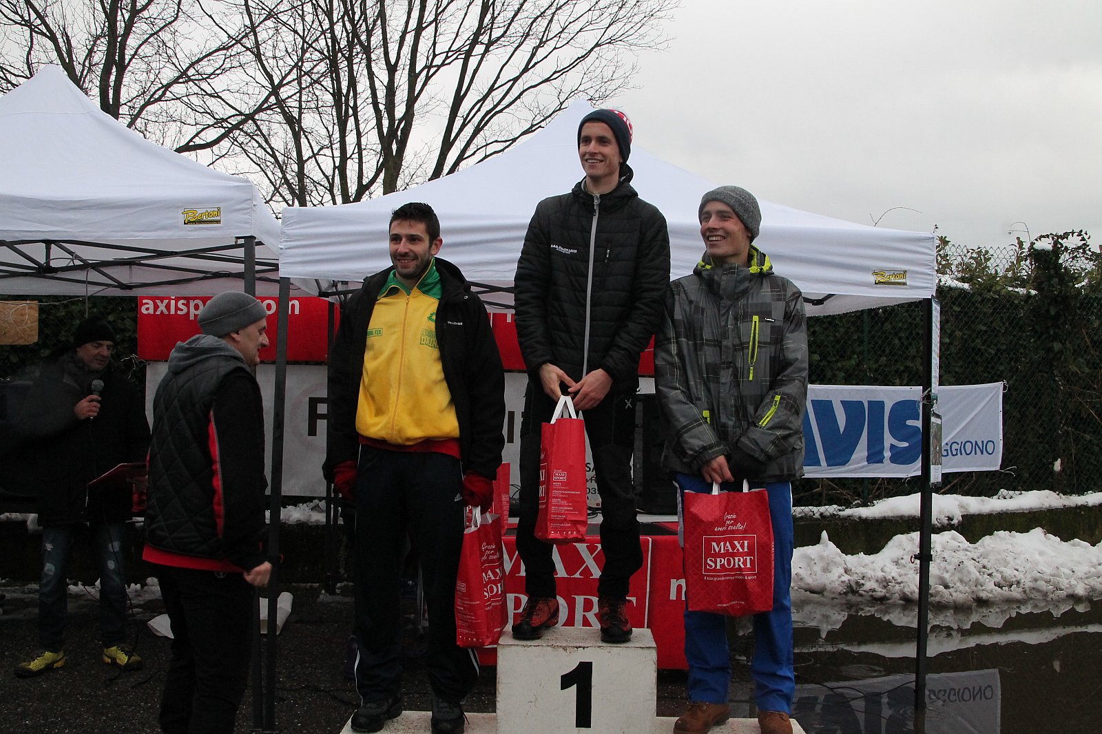 Luca Del Pero, 1° posto nella sua batteria e nella cat. PM nella prova di Oggiono del Campionato Brianzolo (Foto di Sara Zerboni)