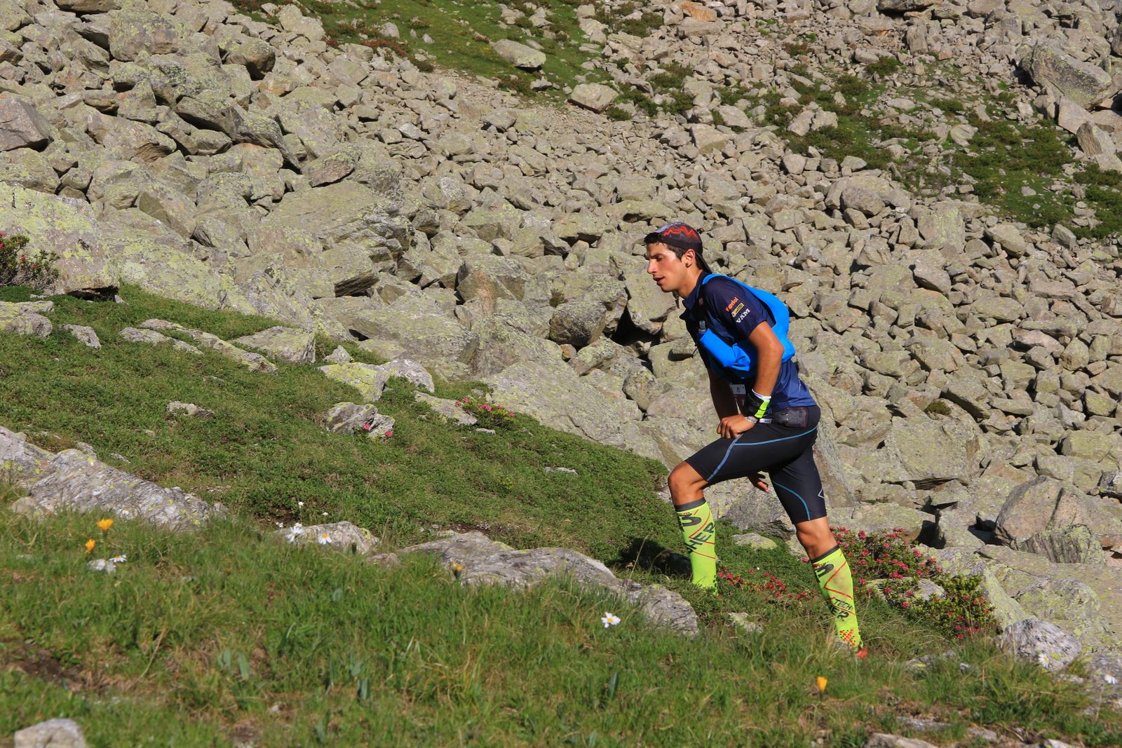 Danilo in azione alla Royal Ultra SkyMarathon