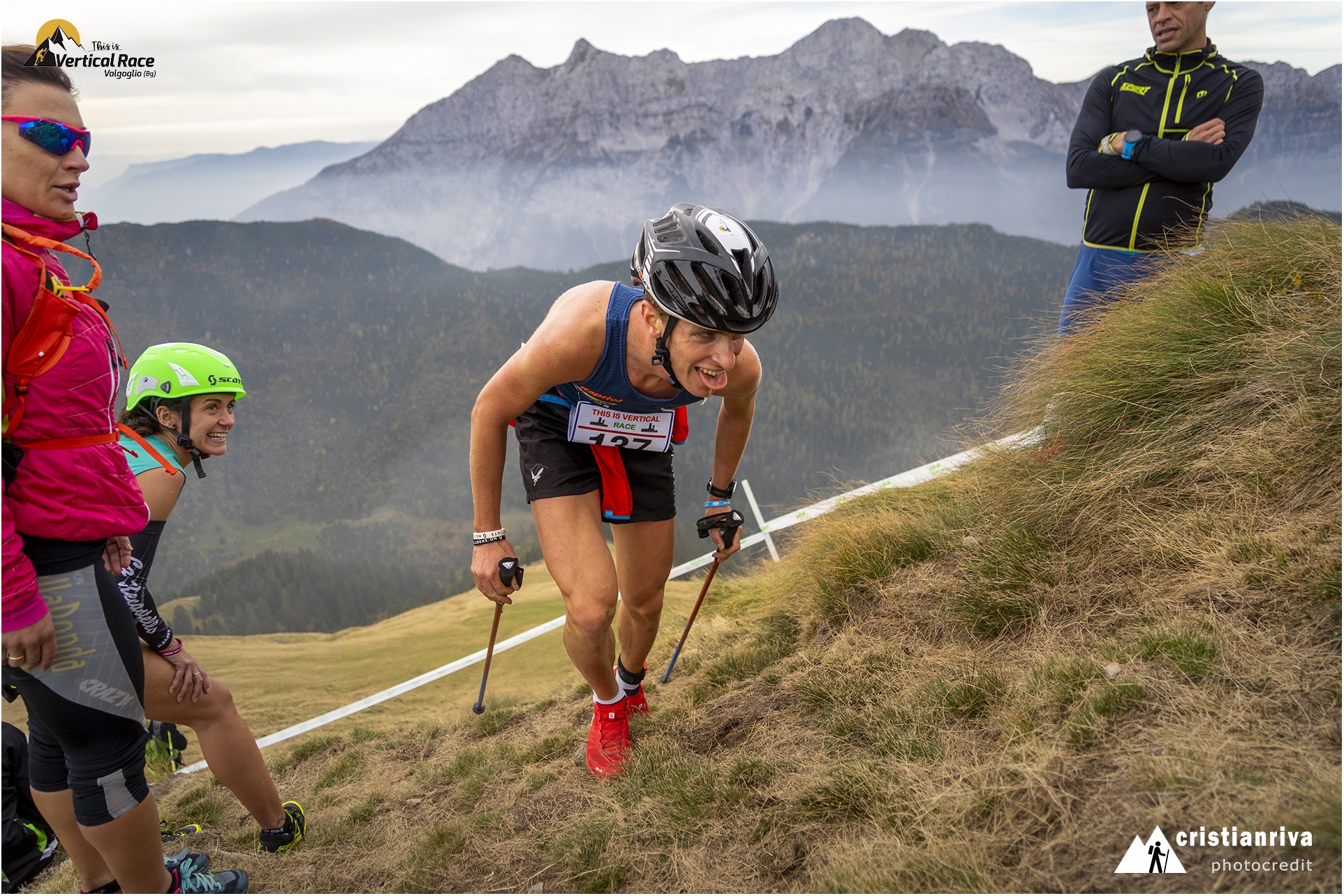 This is Vertical Race - Luca in azione (Foto Cristian Riva)