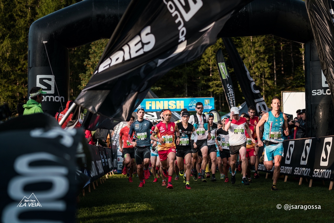 Partenza de La Veia Skyrace