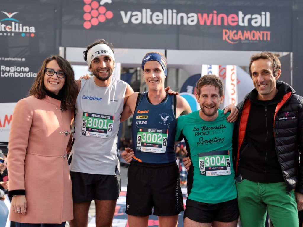 Luca Del Pero e Berny Dematteis vincono il Sassella Trail