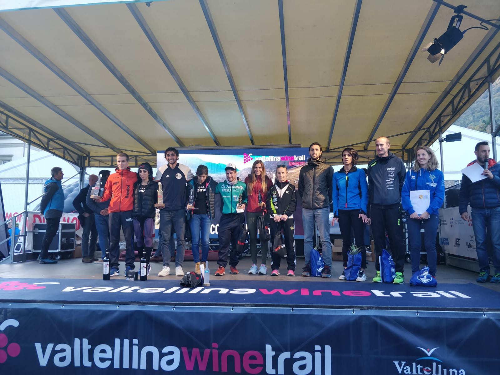 Premiazione del Sassella Trail