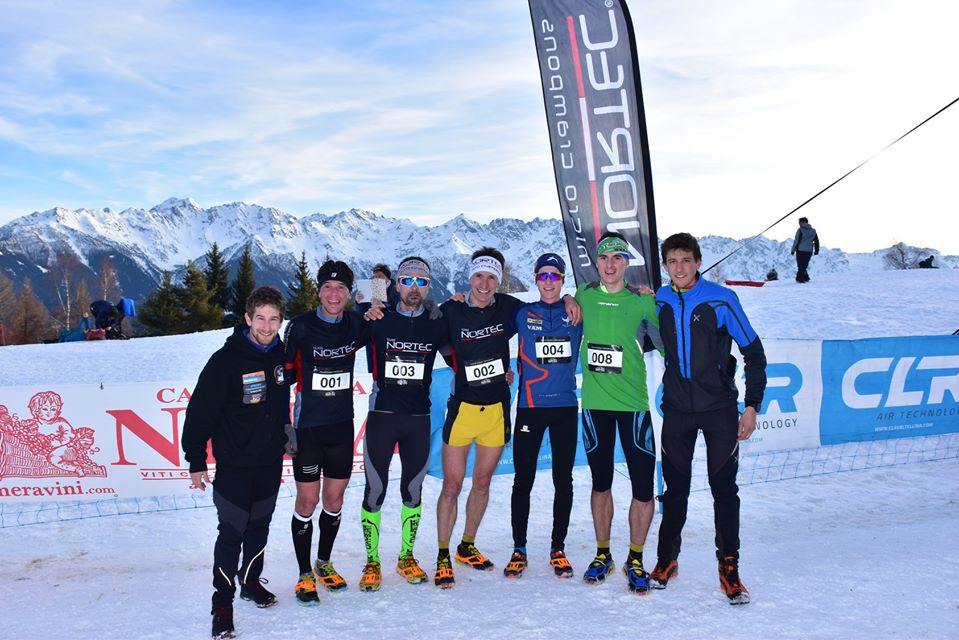 Del Pero 3° alla Teglio Sunset Winter Run