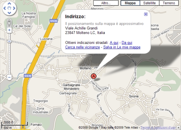 Clicca sulla mappa