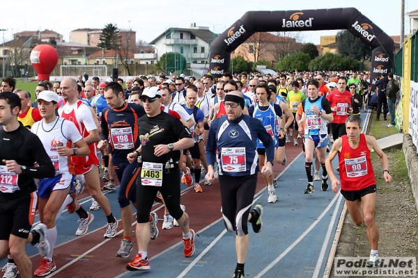 Stefano alla partenza (foto di Roberto Mandelli – Podisti.net)