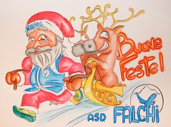 Buon natale 2012 ASD Falchi Lecco