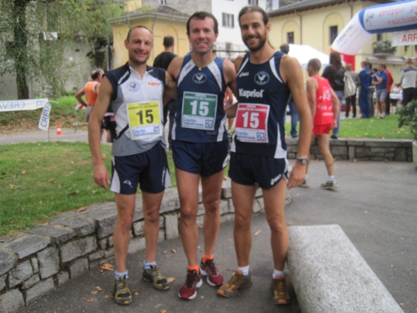 Sergio, Luca e Paolo al Trofeo Marmitte