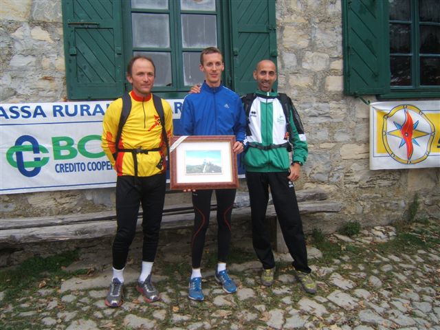 Italo, Alberto e Tom col Trofeo dei Presidenti